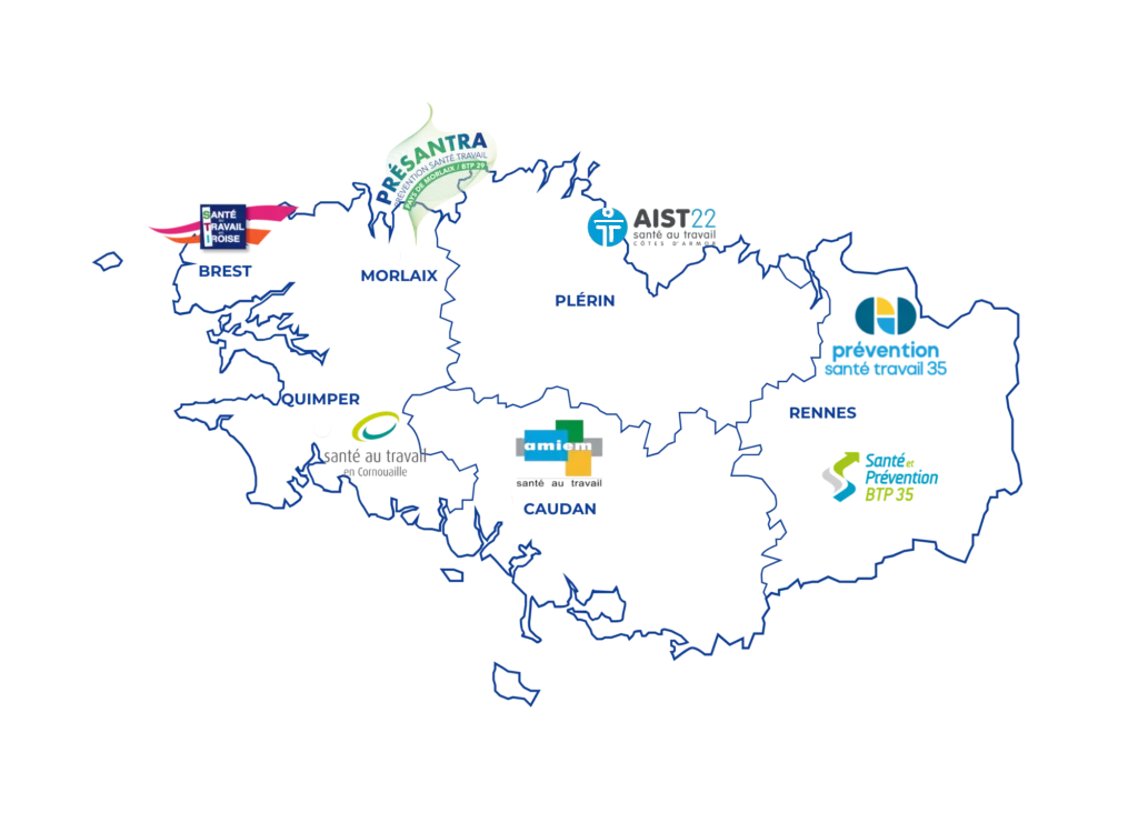Carte Bretagne Presanse