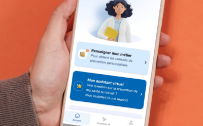 MaSanTprev : nouvelle application mobile de prévention en santé au travail
